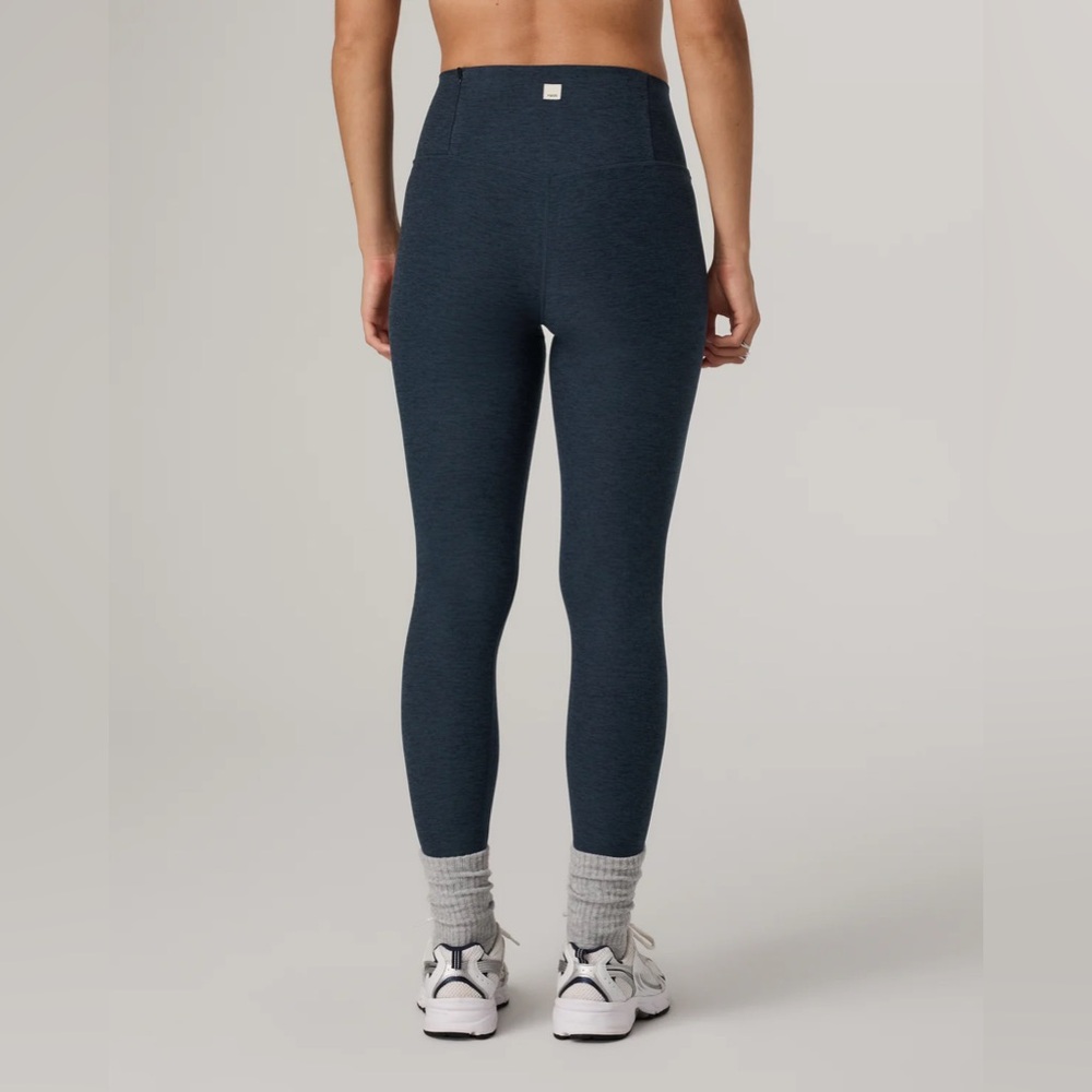 Vuori Clean Elevation Leggings - High-Waist Blue Heather